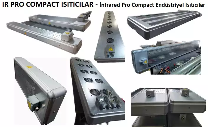 Elektrikli Endüstriyel Pro Compact Isıtıcılar 