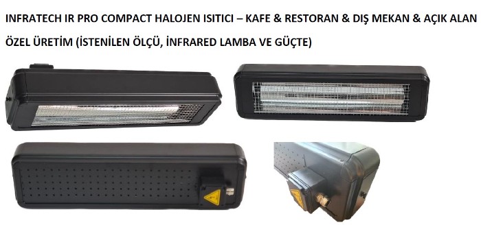 4000 Watt Elektrikli Pro Compact İnfrared Isıtıcı 