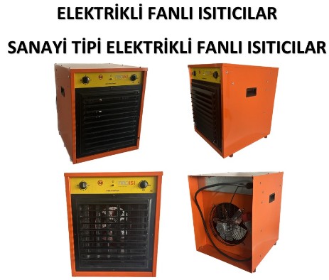 10000 Watt Elektrikli Fanlı Isıtıcı 