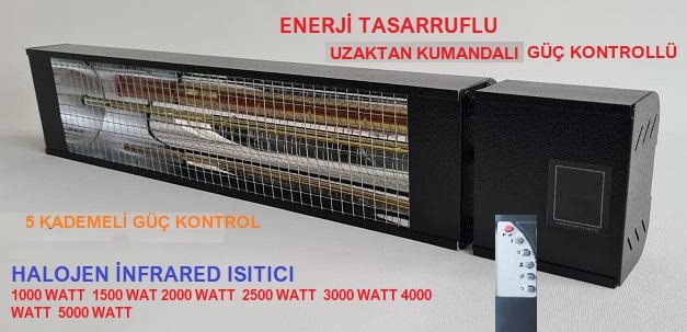 2500 WATT HALOJEN ISITICI 